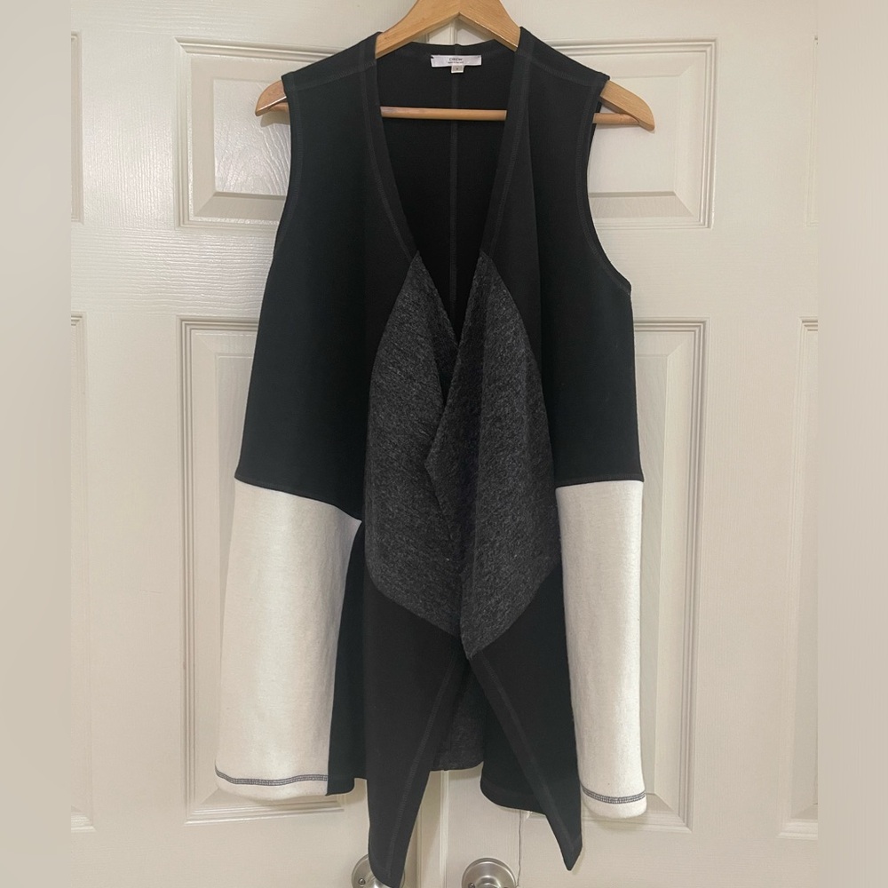 DREW Open Front Color Block Vest
